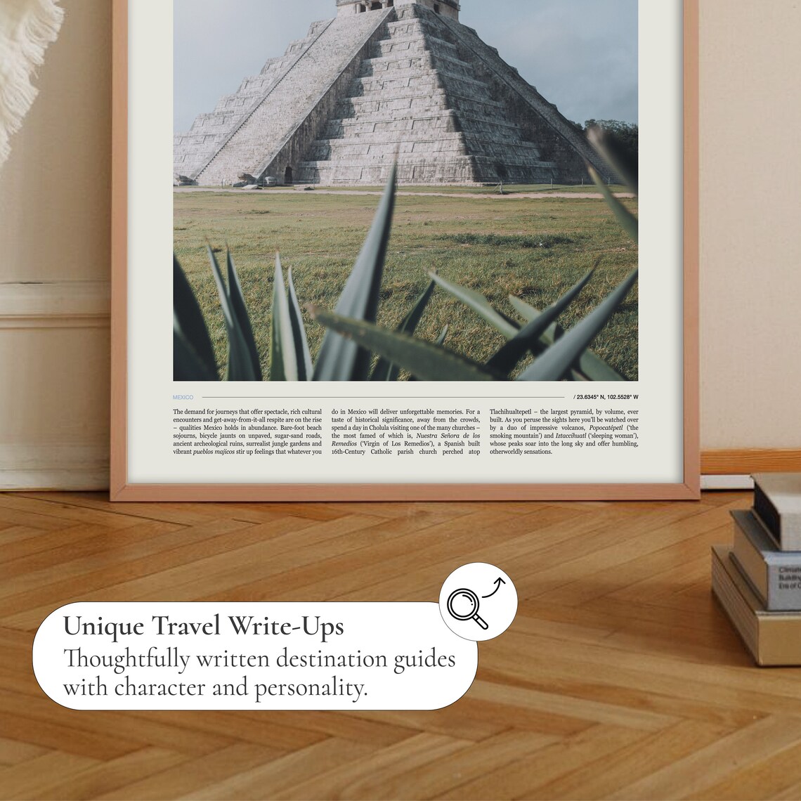 Mexico Travel Poster, Mexican Art Wall Print - Image 2