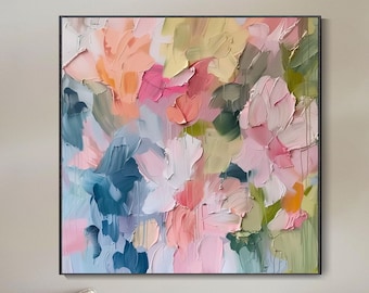 Soft Feather Brushstroke Abstract Poster Print