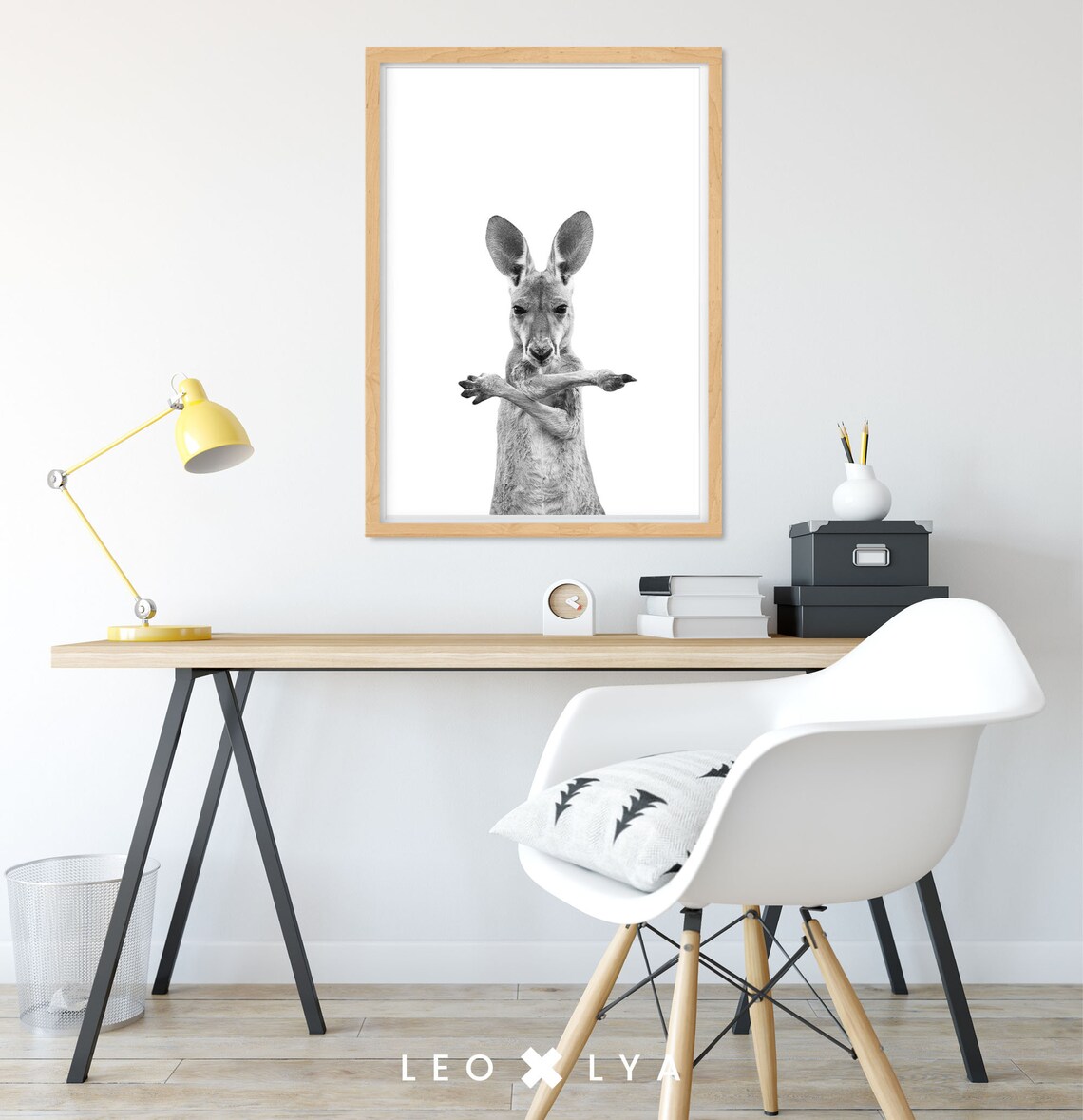 Kangaroo Photo Art Print, Australian Animal Decor - Image 7