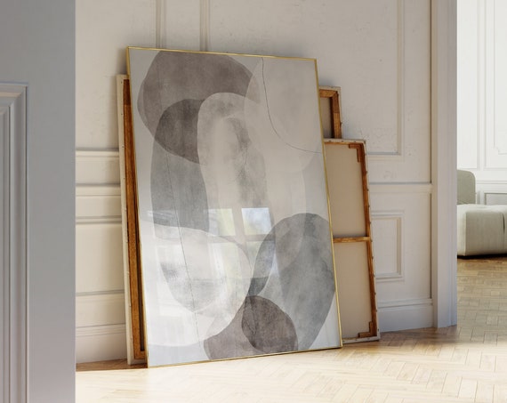 Modern Minimalist Artistic Wall Art Nude Brown Poster Abstract Minimalist Contemporary Print Instant