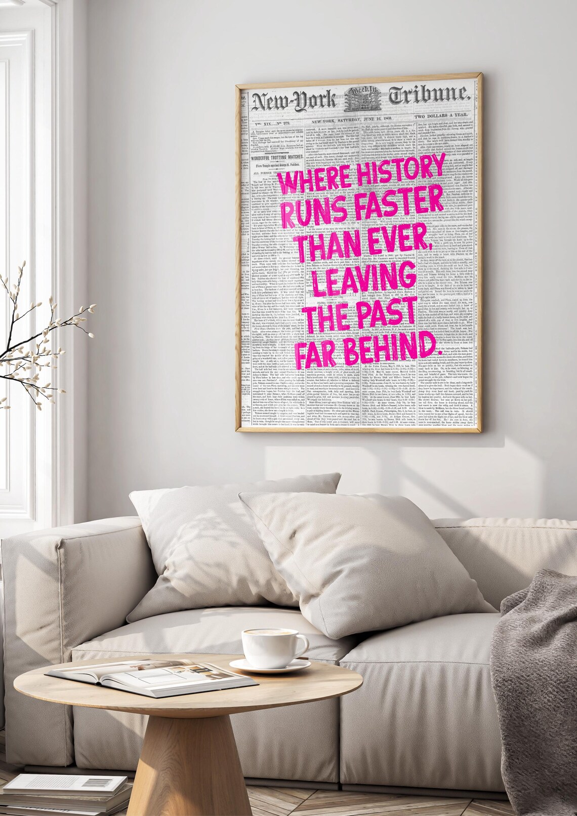 Where History Runs Faster Minimalist Poster - Image 2