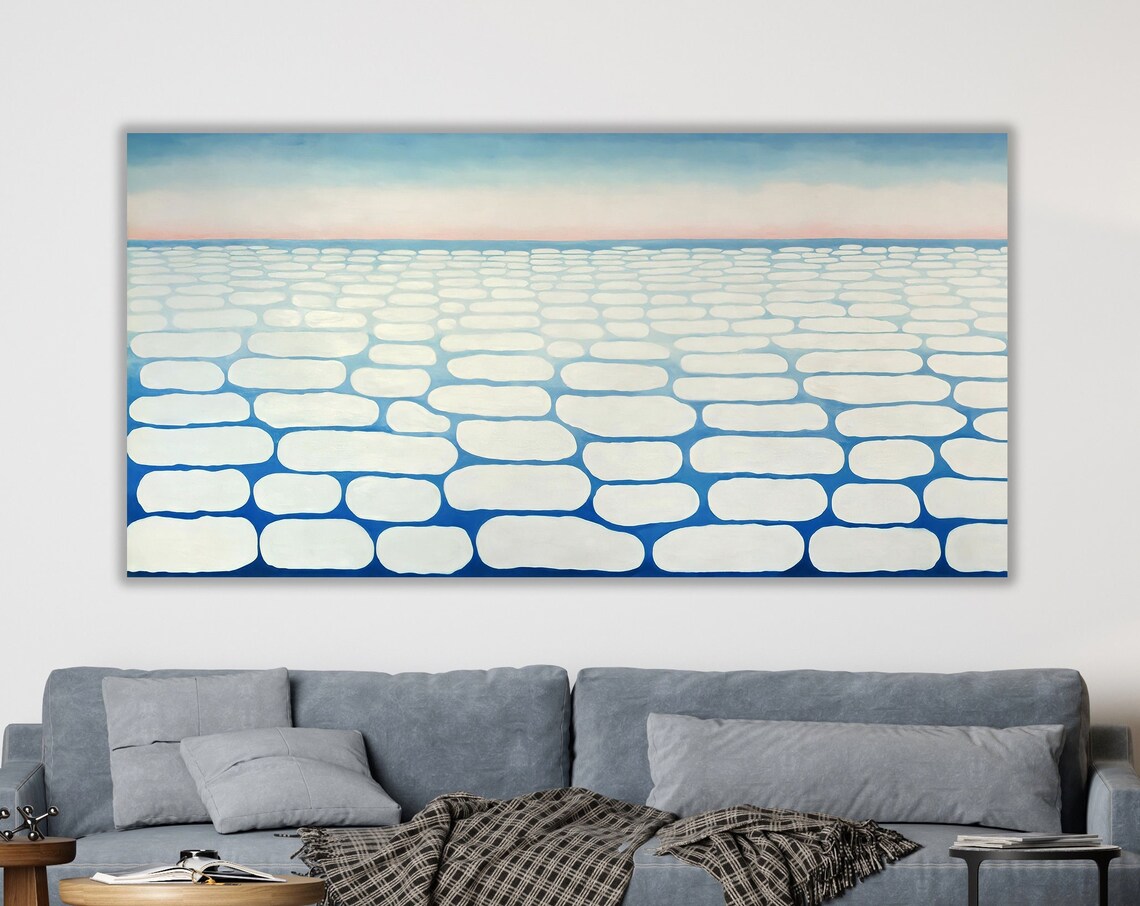 Georgia O'Keeffe Sky Above Clouds Art Print