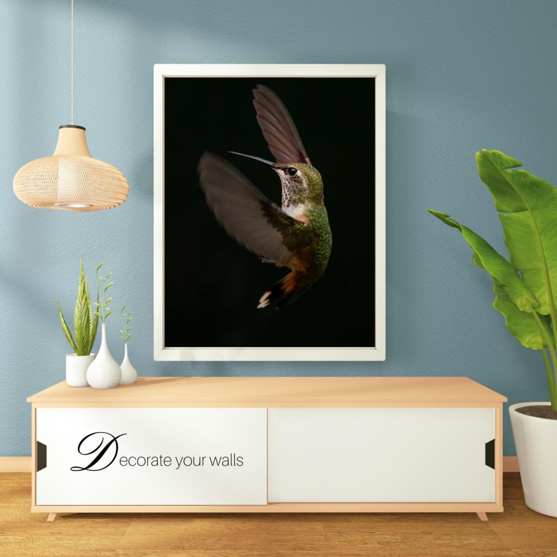Hummingbird Photography, Nature-Themed Wall Art - Image 2