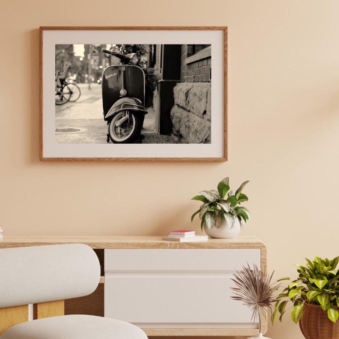 Vintage Retro Photo, Home Decor Art Print