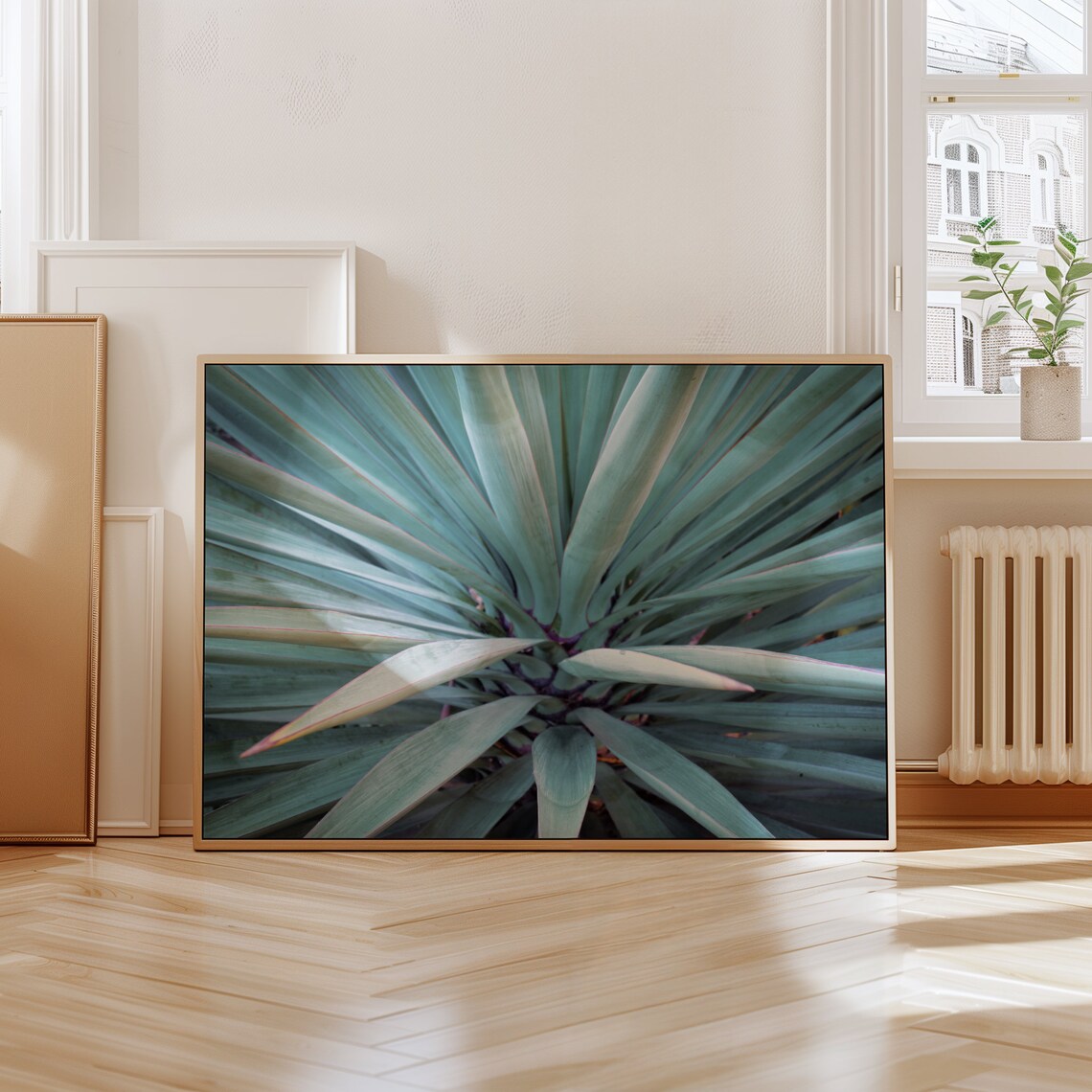 Blue Agave Mexico Wall Art, Southwest Plant Poster - Image 4