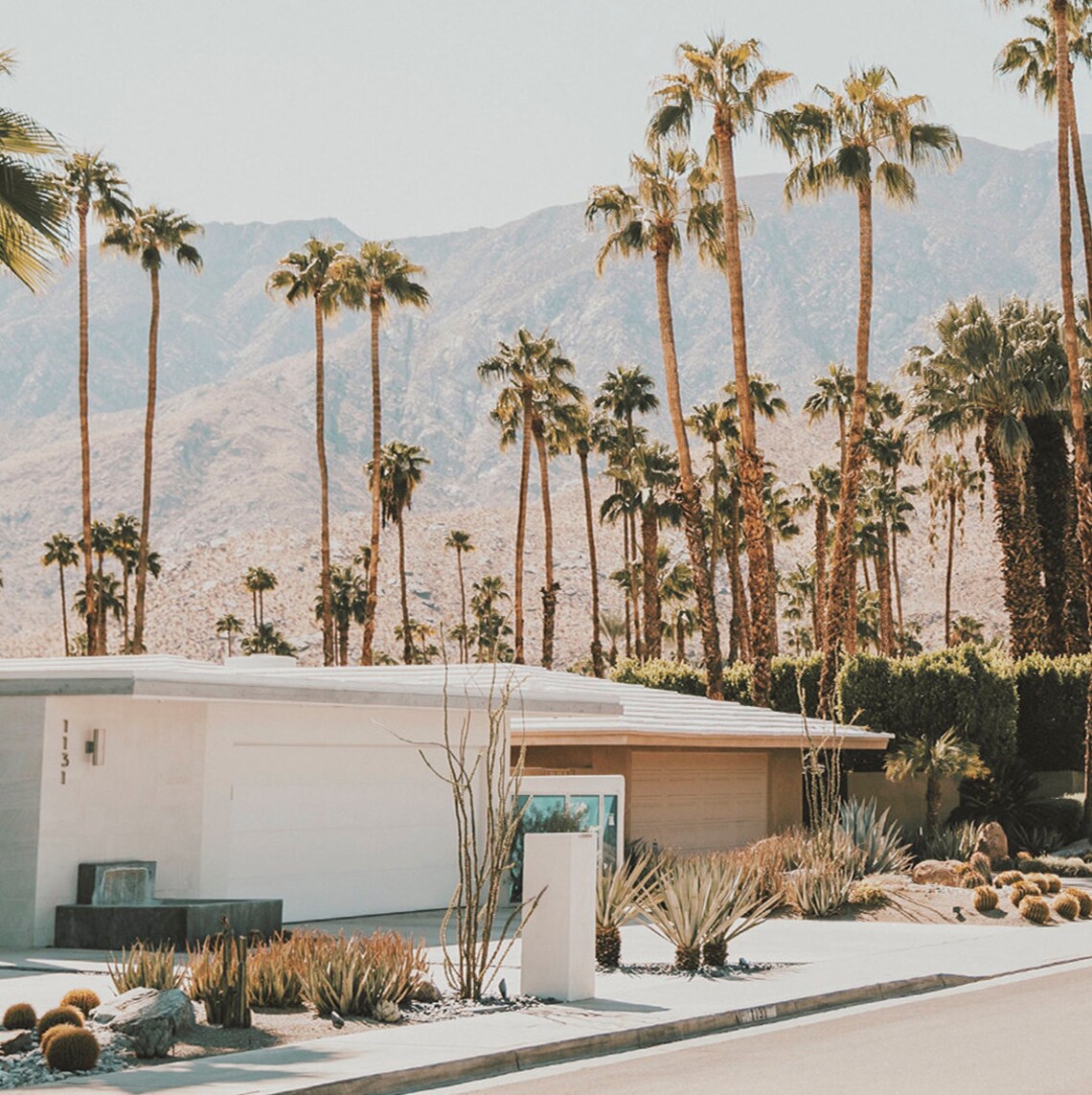 Palm Springs California Desert Travel Poster - Image 2