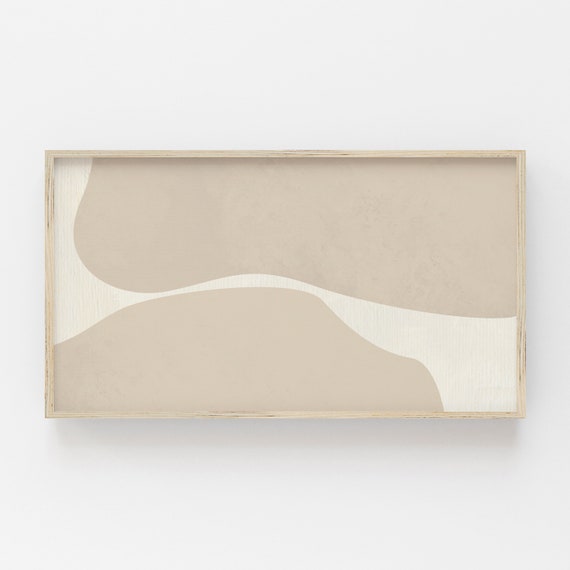 Frame Tv Art Abstract Art For Frame Tv Modern Art Art Frame Neutral Shapes Print Art For Frame Tv