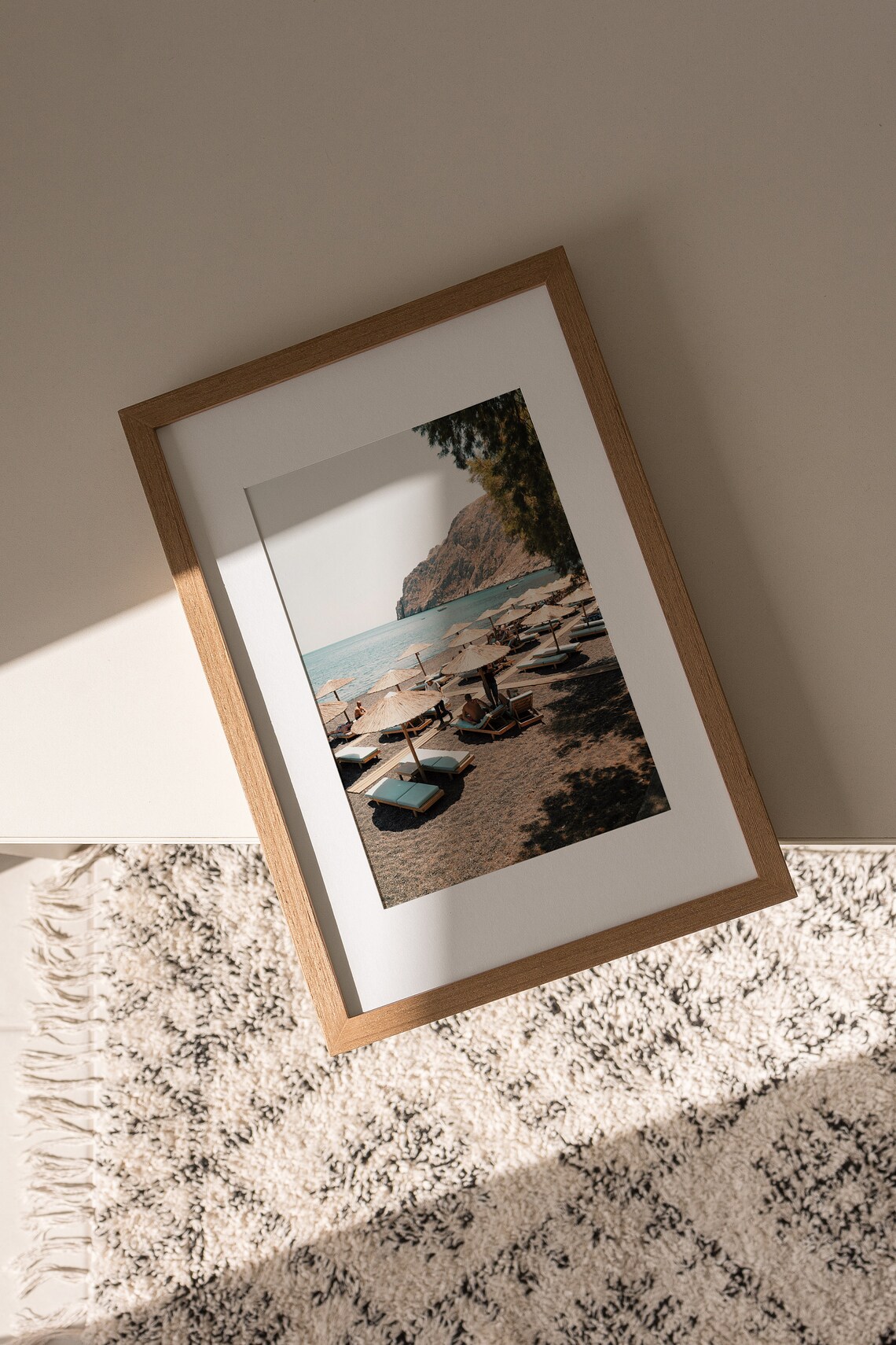 Thasos Beach Greece Island Travel Poster - Image 3