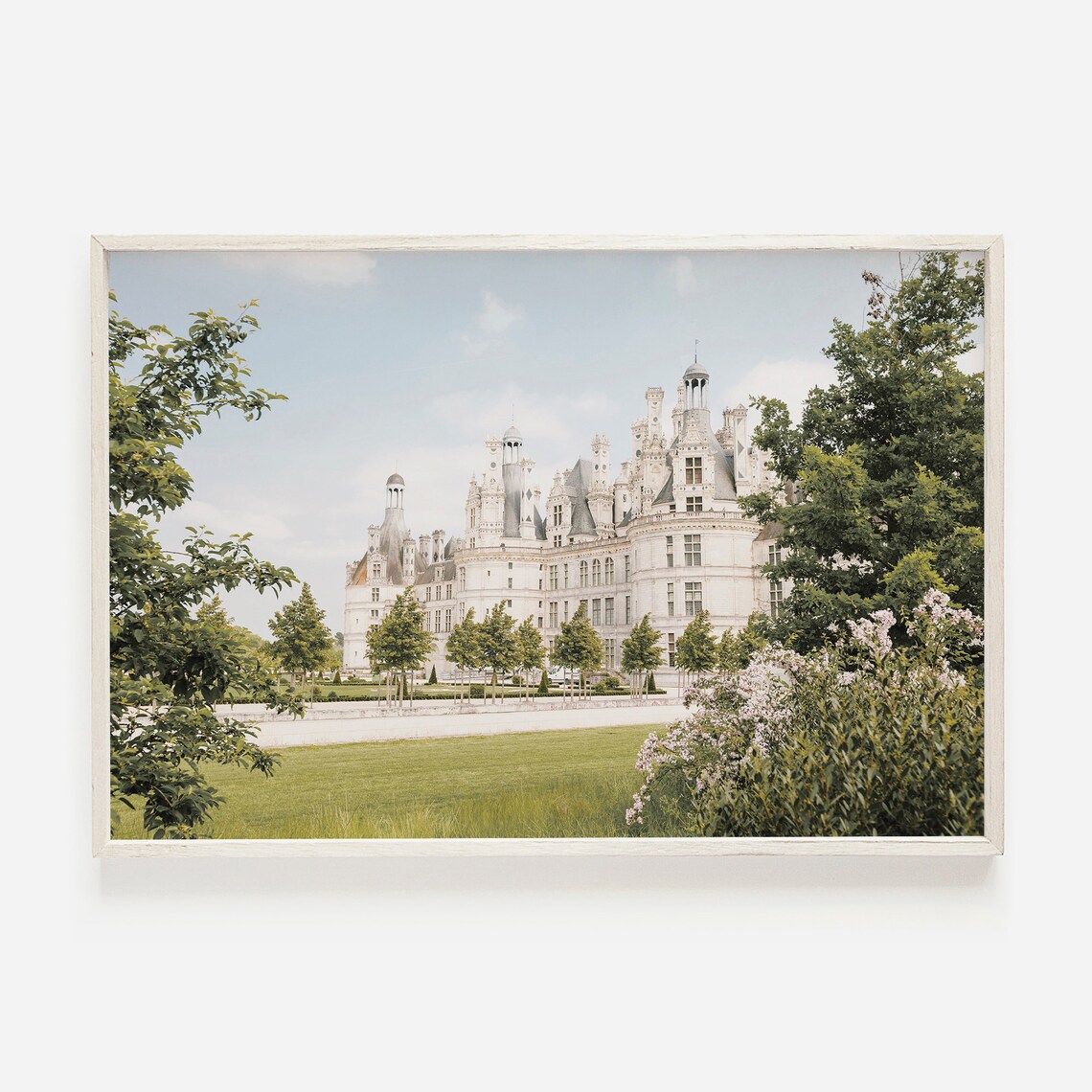 Chateau Chambord, French Castle Travel Poster
