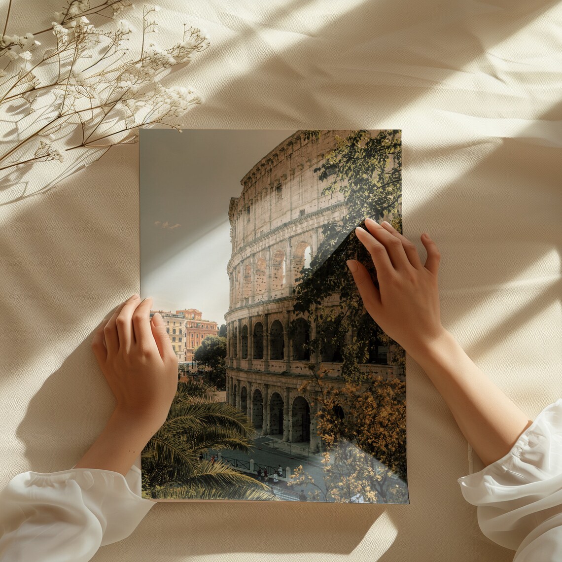 Colosseum Rome Italy Architecture Travel Poster - Image 3