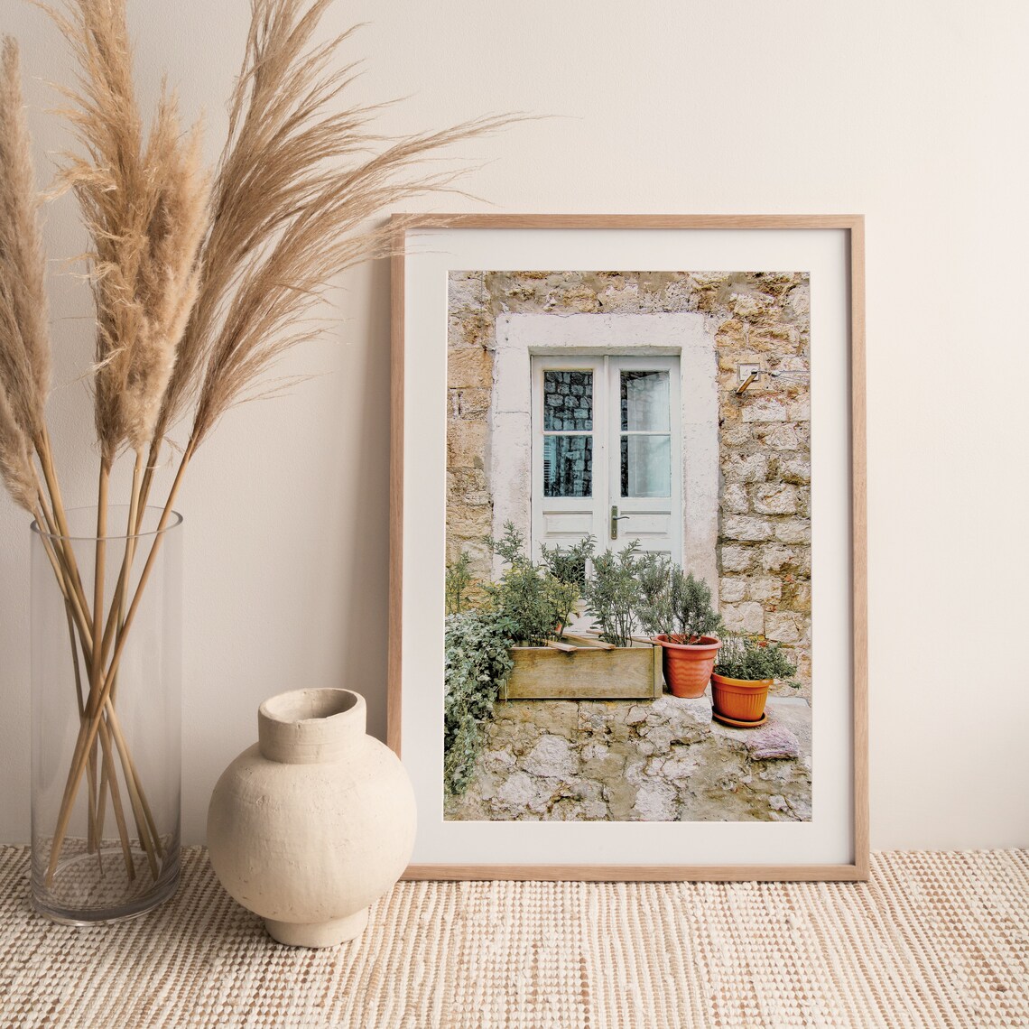 Croatia Village Print, Dubrovnik Travel Poster - Image 3