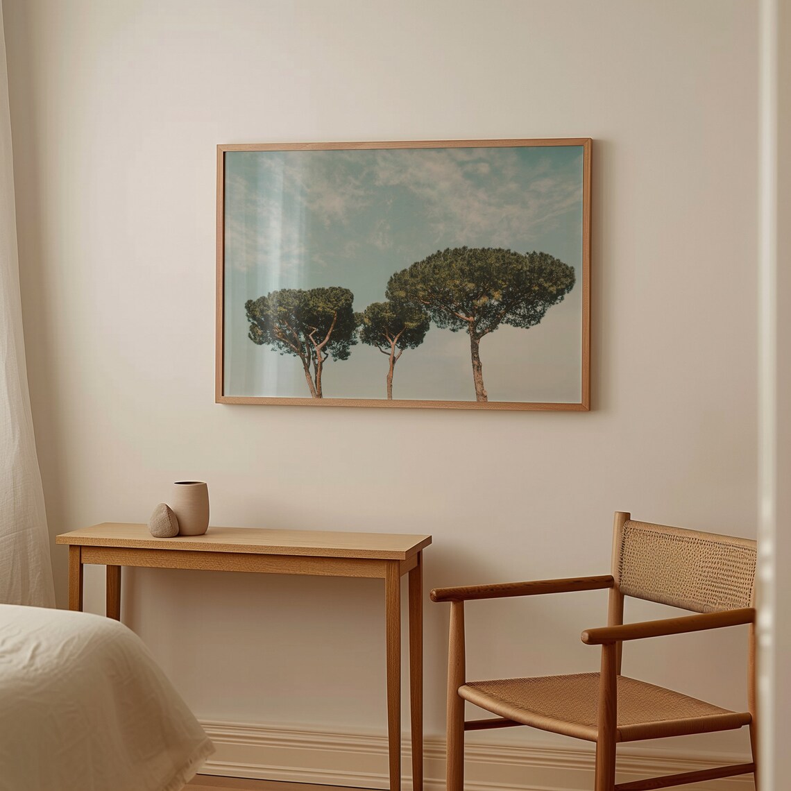 Tuscany Italy Umbrella Pine Rustic Countryside Art Print - Image 2