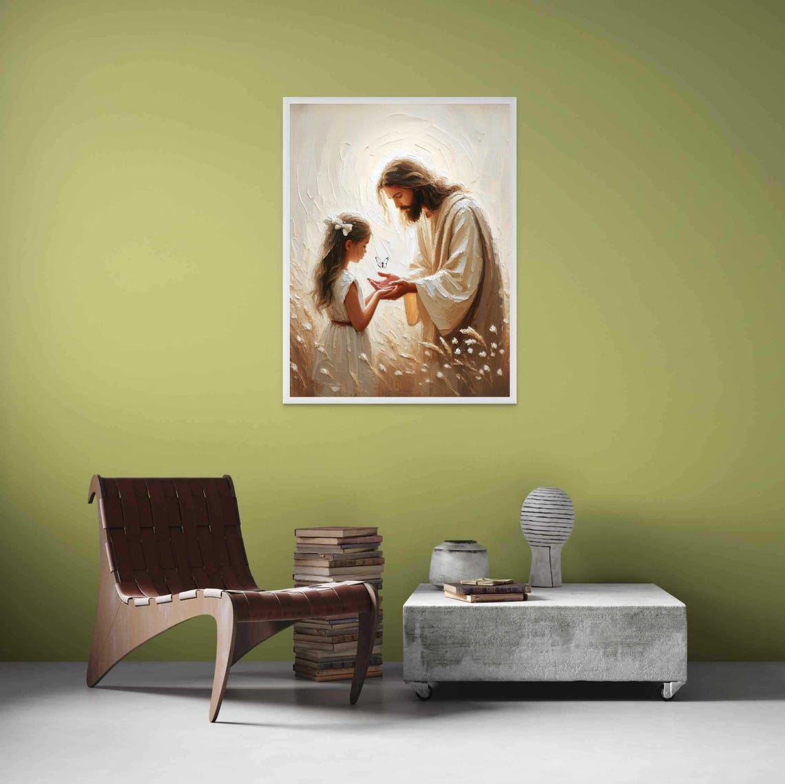Magic Of Faith Christian Art, Jesus With Girl - Image 3