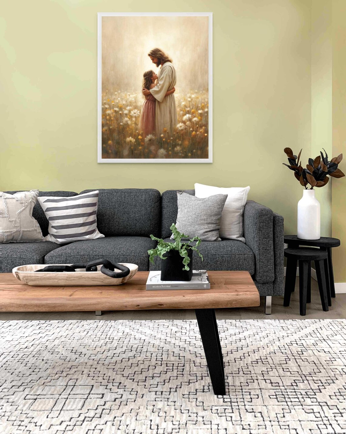 Seeing Jesus With Children, Christian Wall Art - Image 2