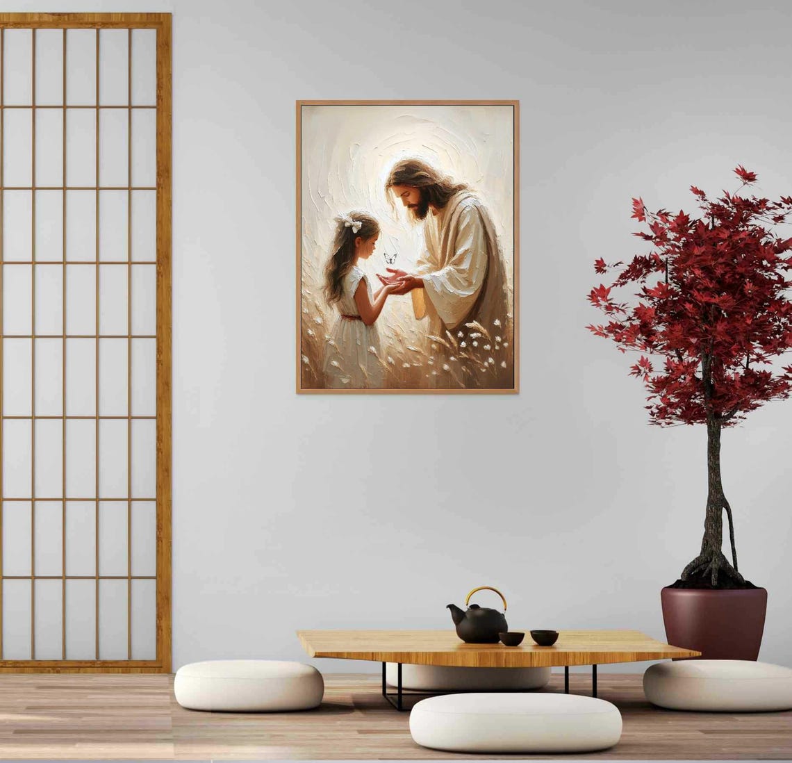 Magic Of Faith Christian Art, Jesus With Girl - Image 5