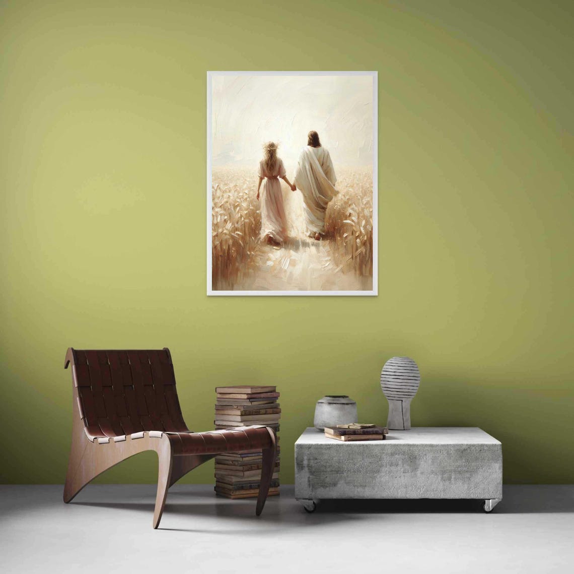 Together With Christ, Jesus With Woman Art Print - Image 4