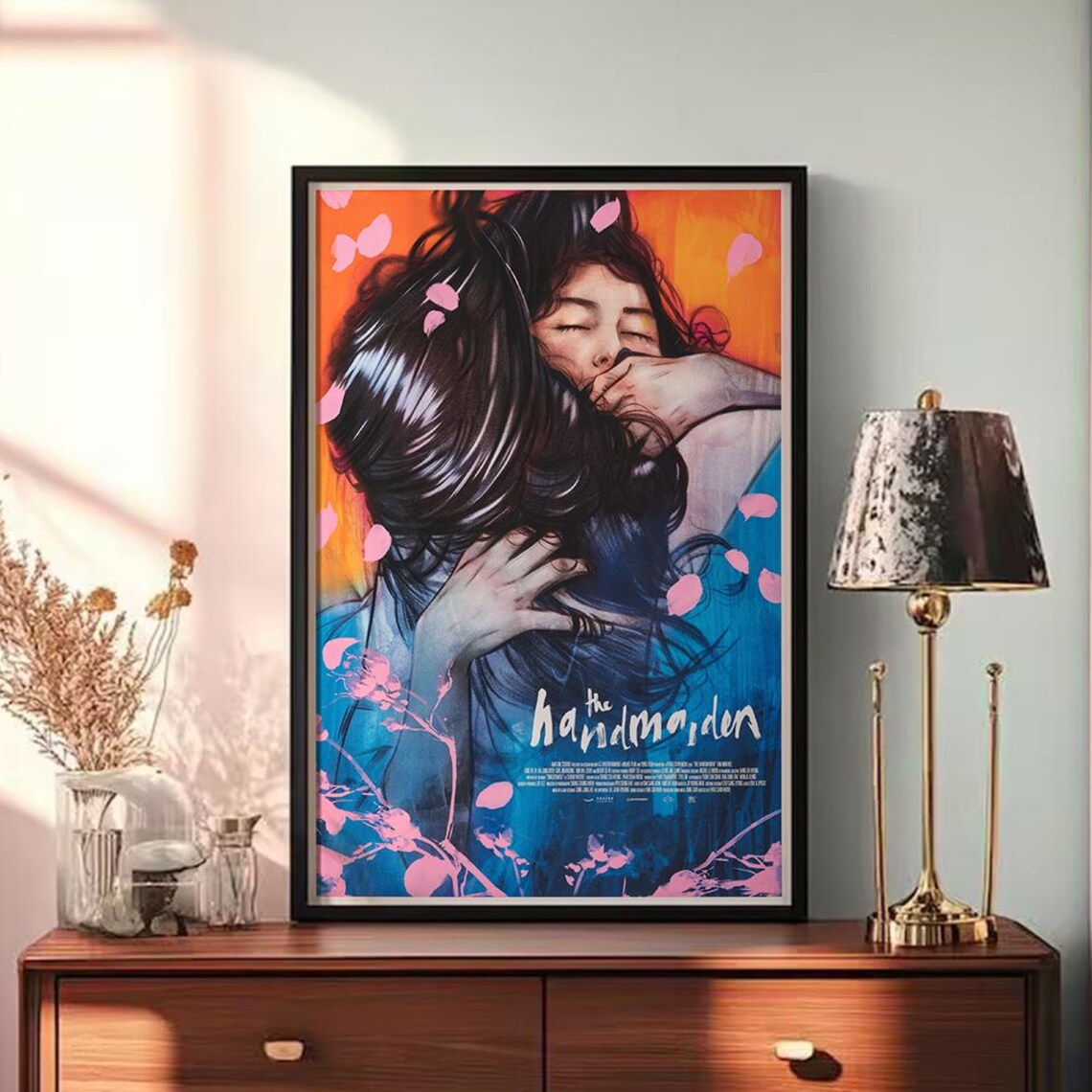 The Handmaiden Park Chan Wook Romantic Painting Cherry Blossom Poster - Image 3