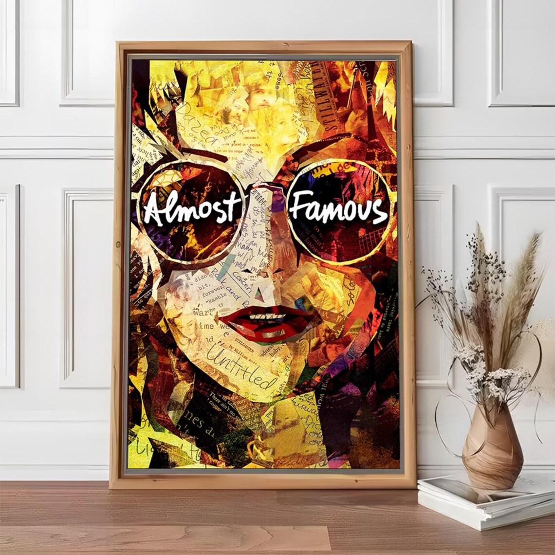 Almost Famous Rock Collage Sunglasses Stillwater Music Film Poster - Image 2