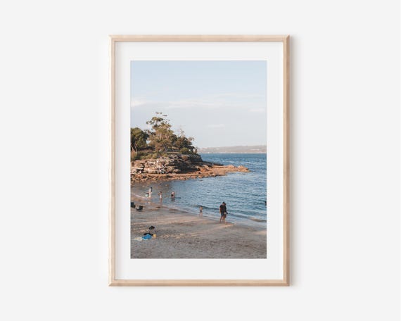 Balmoral Beach Summer Afternoon Print Coastal Wall Art Sydney Photography