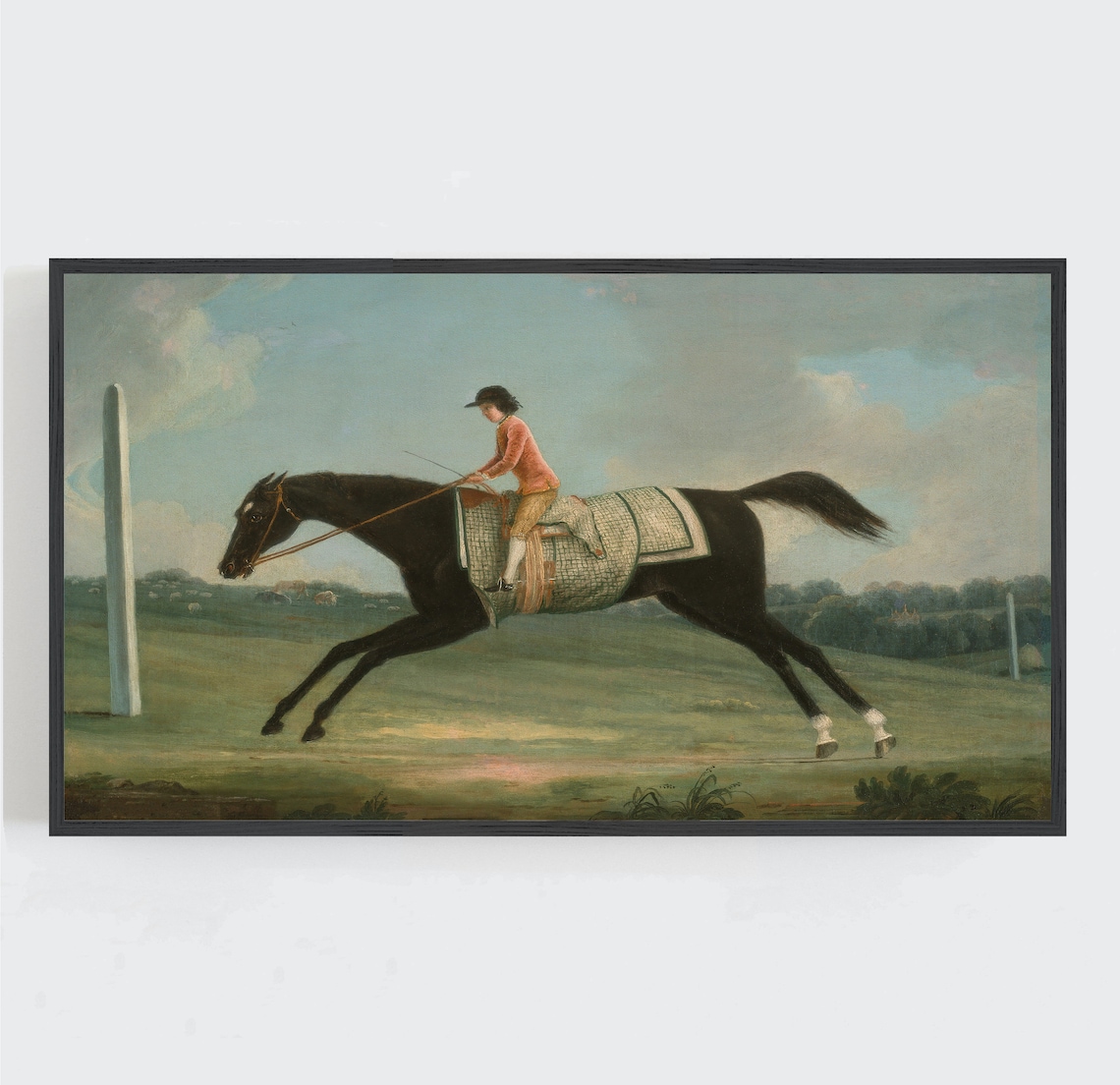 Vintage Horse Wall Art, Farmhouse Art Print - Image 2