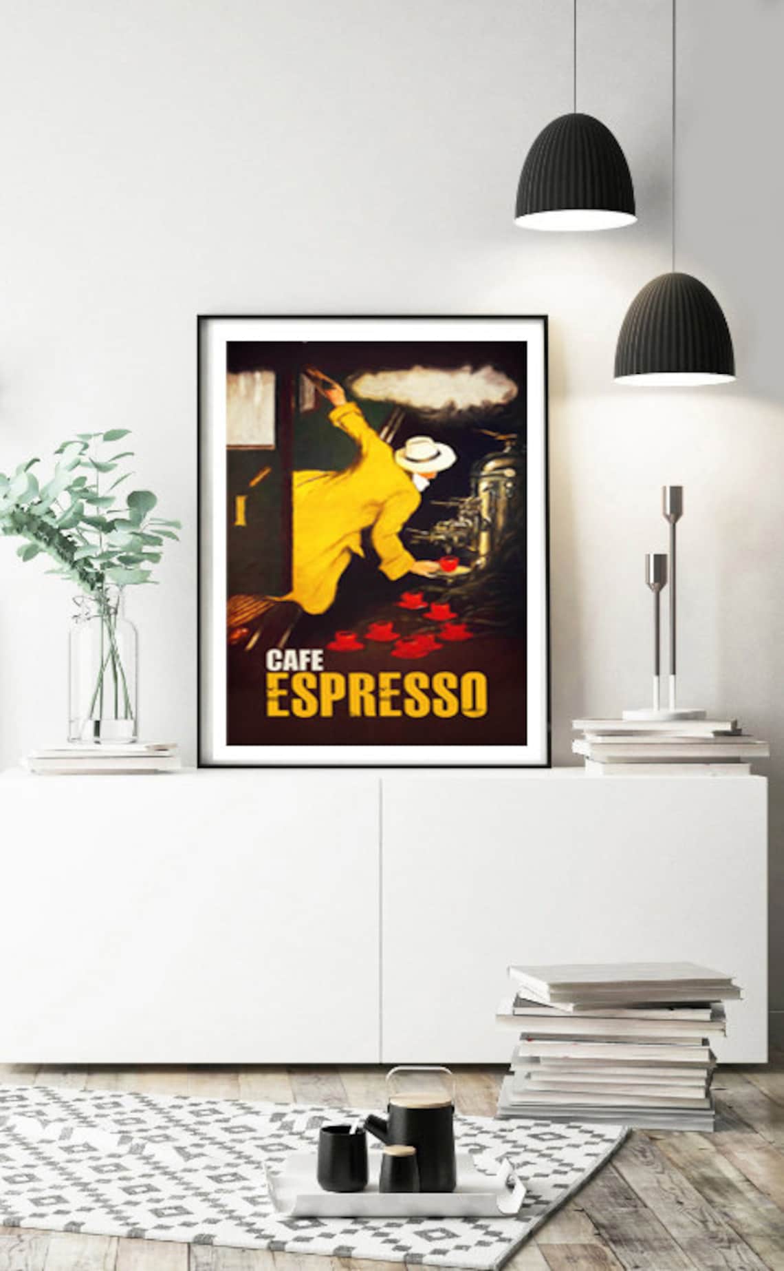 Coffee Poster, Retro Kitchen Wall Art Print - Image 3