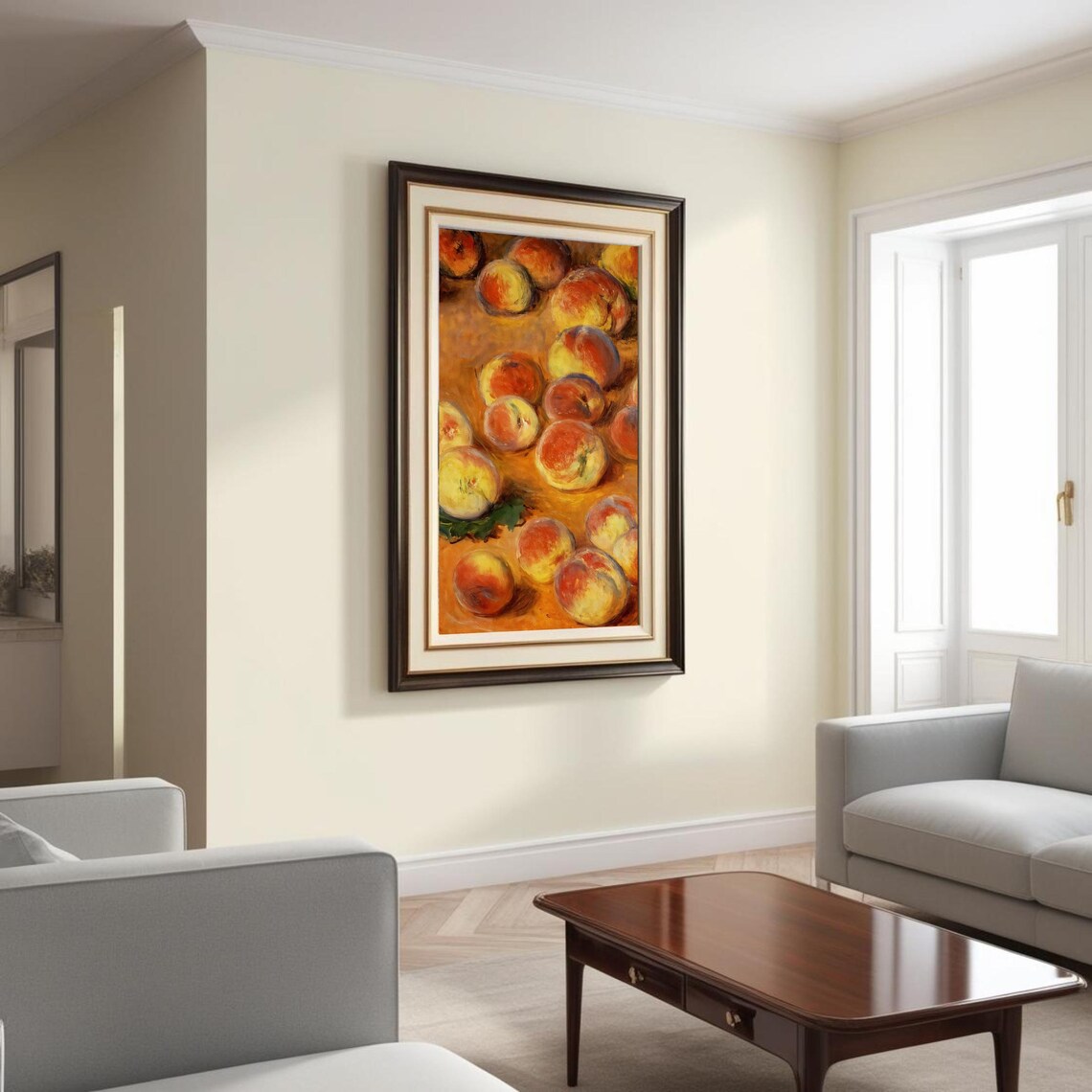 Claude Monet Peaches 1883 Impressionist Art Print - Image 5