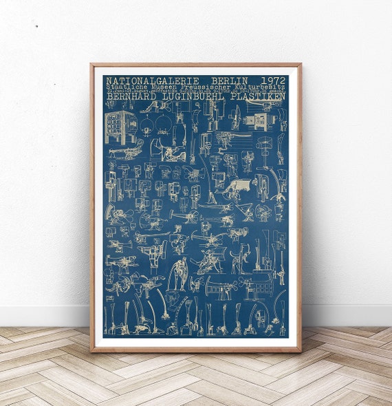 Berlin Patent Poster Museum Exhibition Poster Modern Wall Art Mid Century Modern Art Print Museum Print Paris Wall Art Paris Print