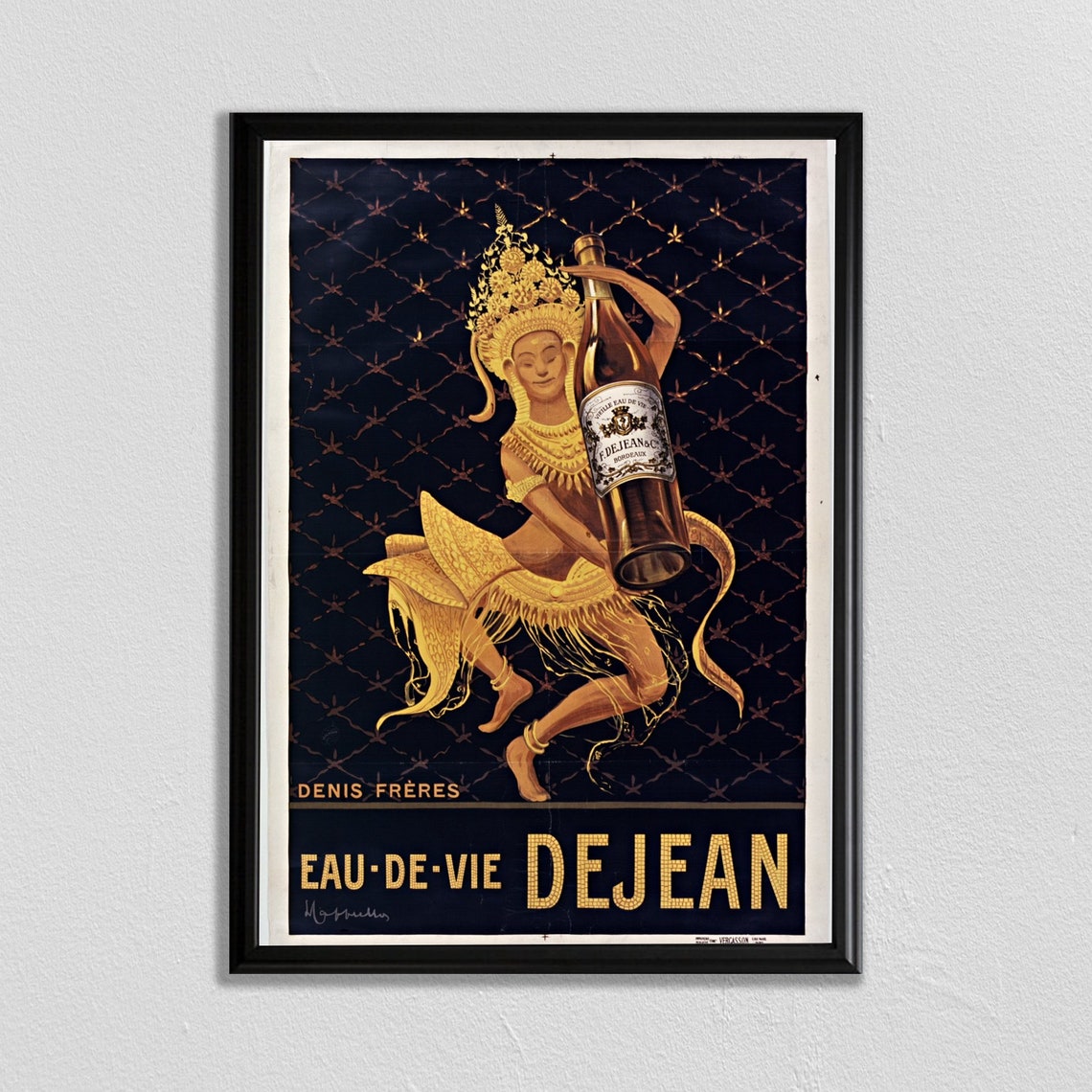 Leonetto Cappiello Vintage Print Paris Wall Art Vintage French Poster Alcohol Poster Vintage Ad Literary Poster Food And Drink