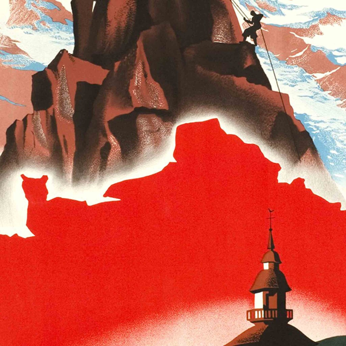 France Poster France Wall Art Paris Print Vintage Wall Art France Travel Poster - Image 2
