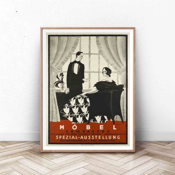 Vintage Art Gallery Exhibition Poster Switzerland Print Museum Poster Exhibition Print Wall Art Home Decor Paris Wall Art