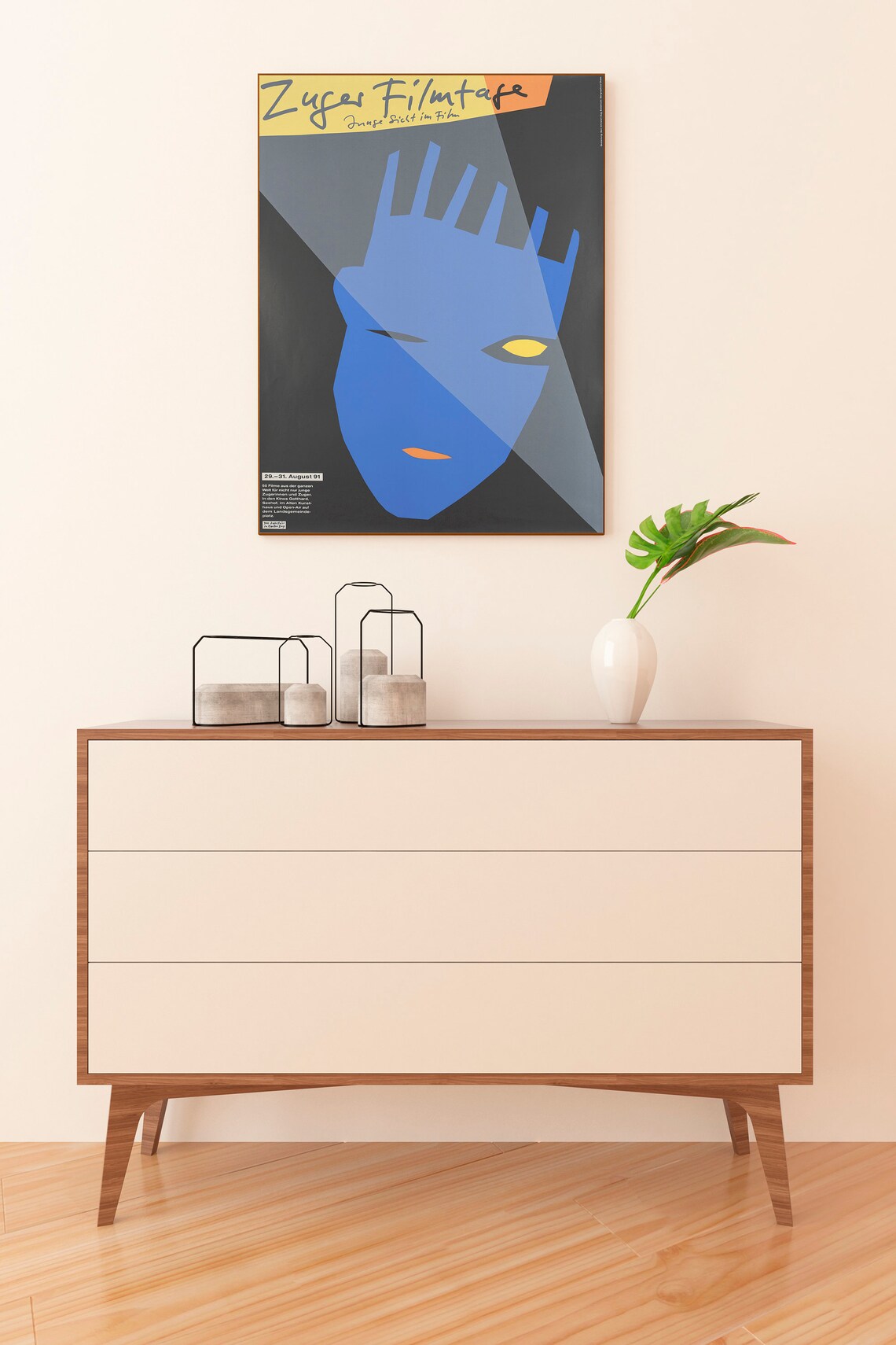 Abstract Paris Museum Exhibition Wall Art Print - Image 2
