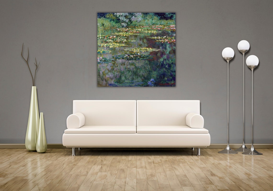Claude Monet Water Lily Pond Nympheas Impressionist 1904 Poster - Image 2