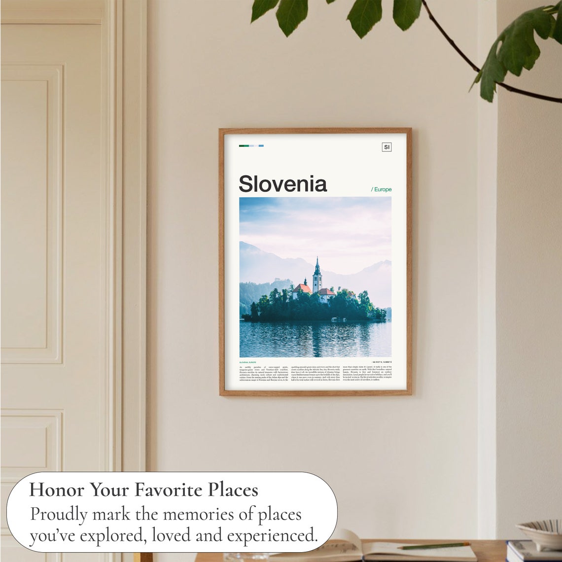 Slovenia Print Slovenia Poster Slovenia Wall Art Slovenia Art Print Slovenia Photo Slovenia Photography Slovenia Travel Slovenia Artwork - Image 5
