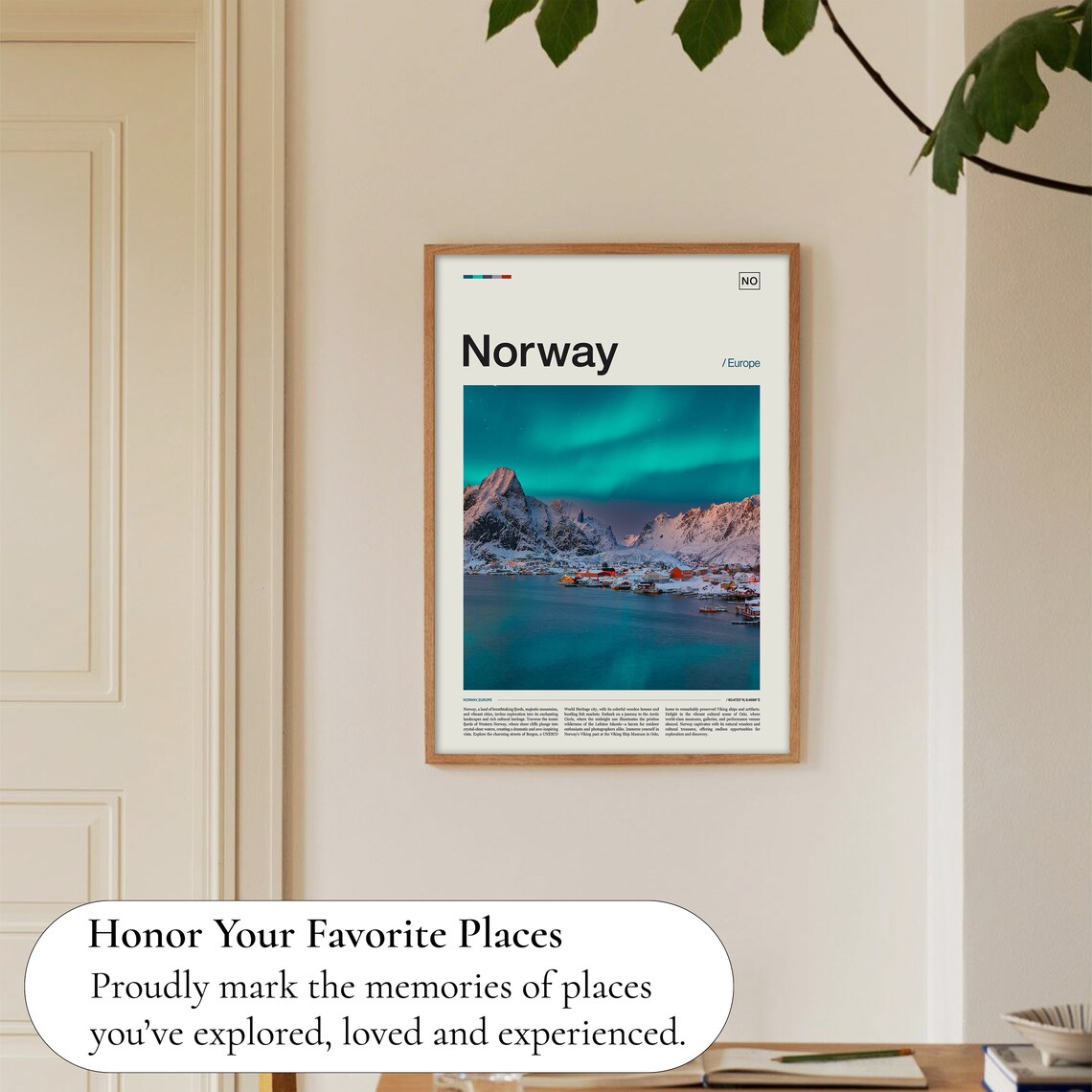 Norway Art Norway Gifts Norway Photography Norwegian Decor Norway Poster Norway Travel Poster Scandinavian Art Scandinavian Print - Image 5