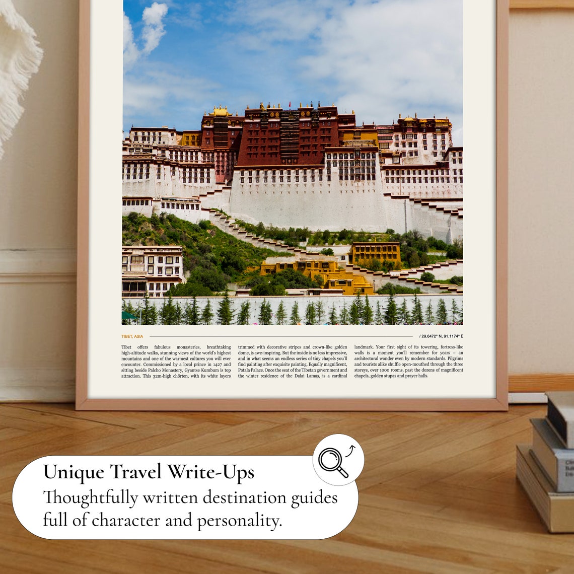 Tibet Potala Palace Lhasa Sacred Himalayan Architecture Poster - Image 2
