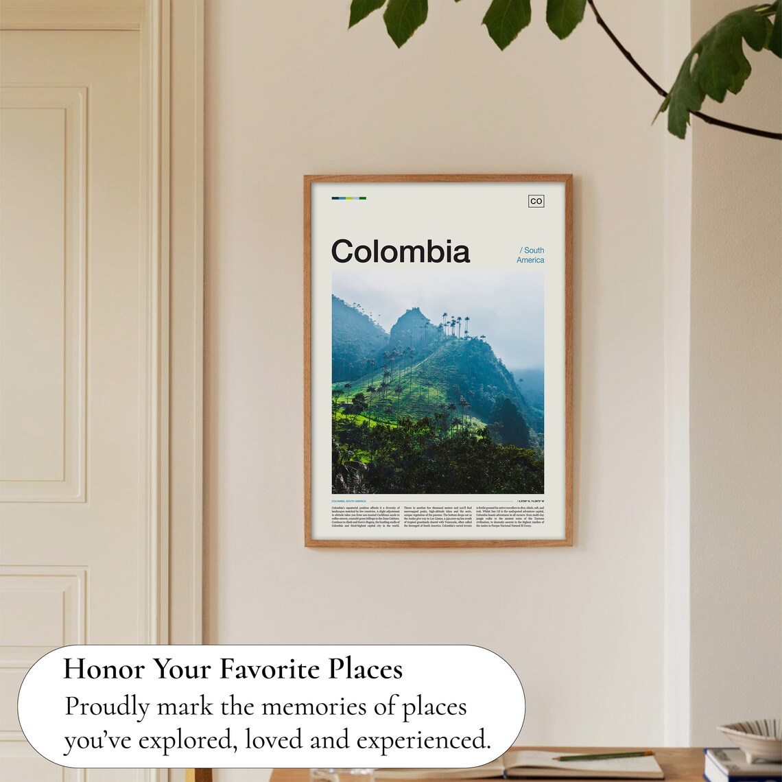 Colombia Travel Poster, World & Cultural Art - Image 5