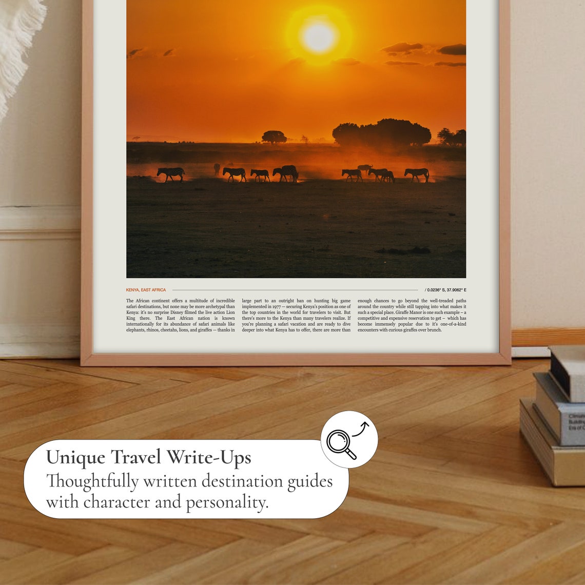 Kenya Print Kenya Art Print Kenyan Art Kenya Wall Art Kenya Poster Kenya Travel Poster African Print African Wall Art Africa Print - Image 2