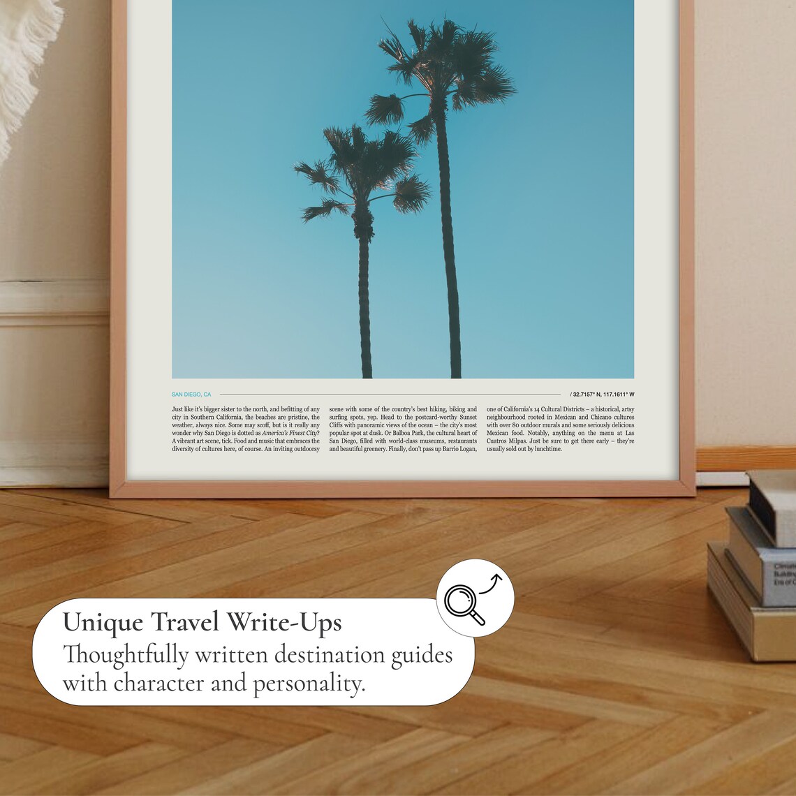 San Diego Travel Poster, Coastal Place Art Print - Image 2