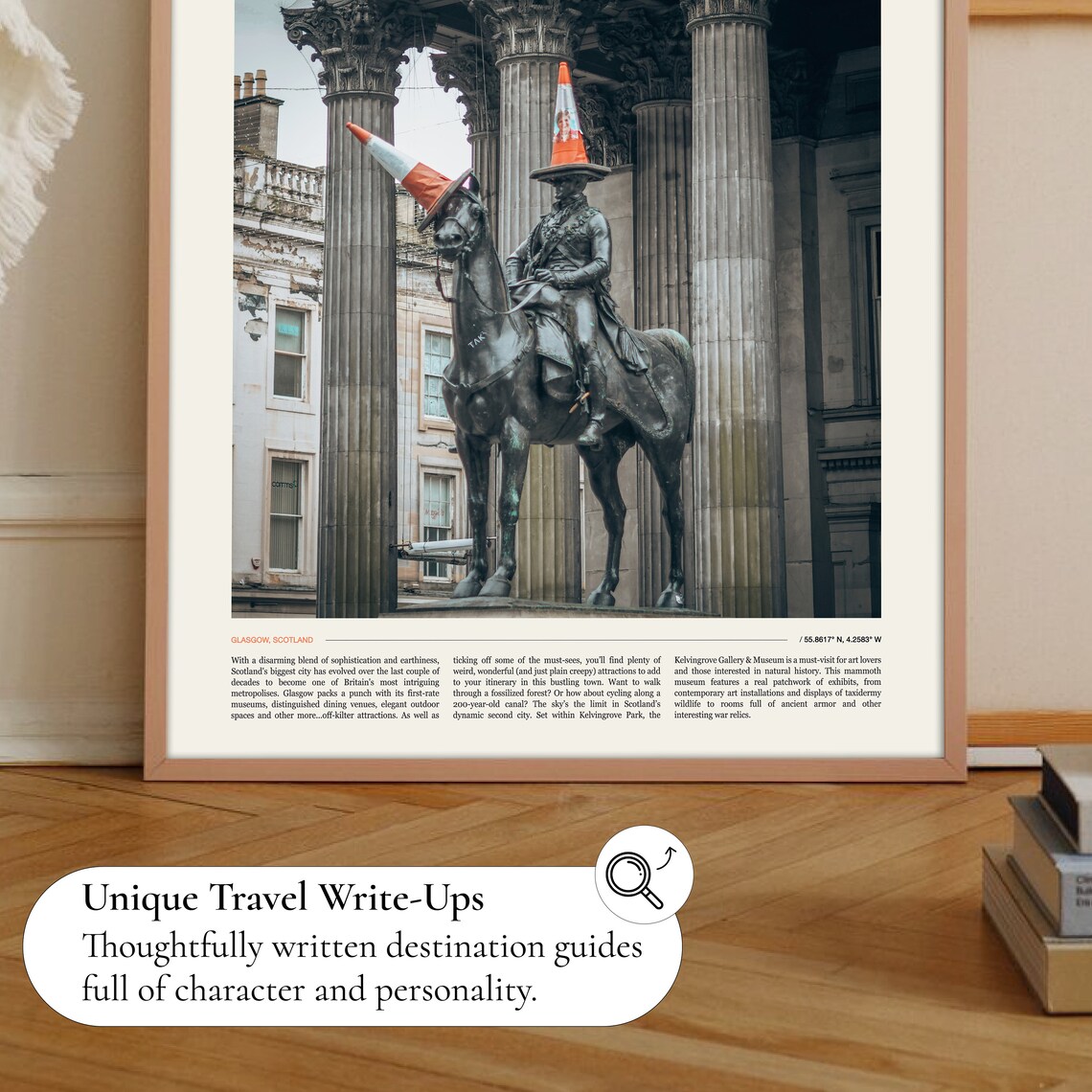Glasgow Scotland Travel Poster - Image 2