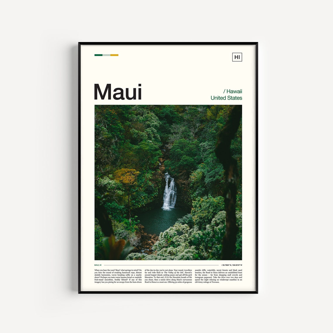 Maui Print Maui Poster Maui Art Print Maui Photo Maui Wall Art Maui Artwork Hawaii Print Hawaii Photo Hawaii Art Hawaii Photography