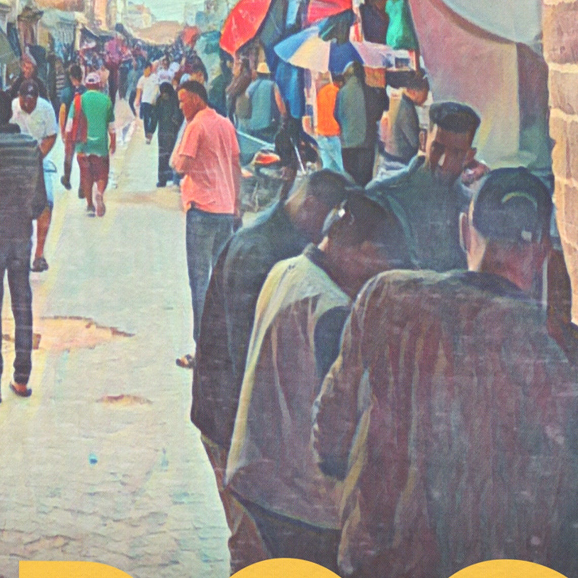 Essaouira Market Street Stone Arch Gate Vintage Morocco Poster - Image 4