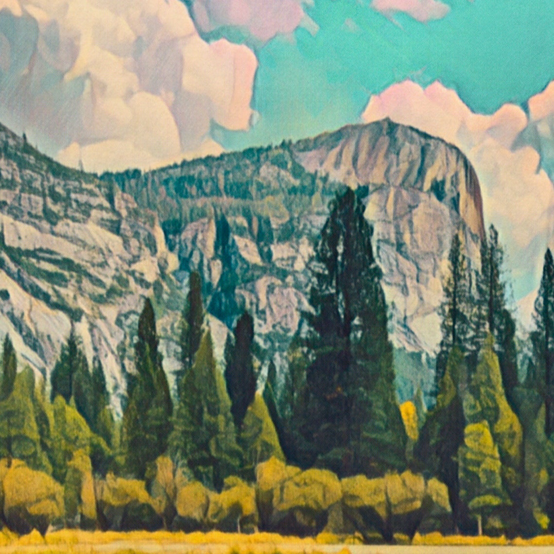 Yosemite Poster By Alecse Limited Edition Us National Park Poster California Print Of Yosemite Sierra Nevada Poster Us Travel Poster - Image 4