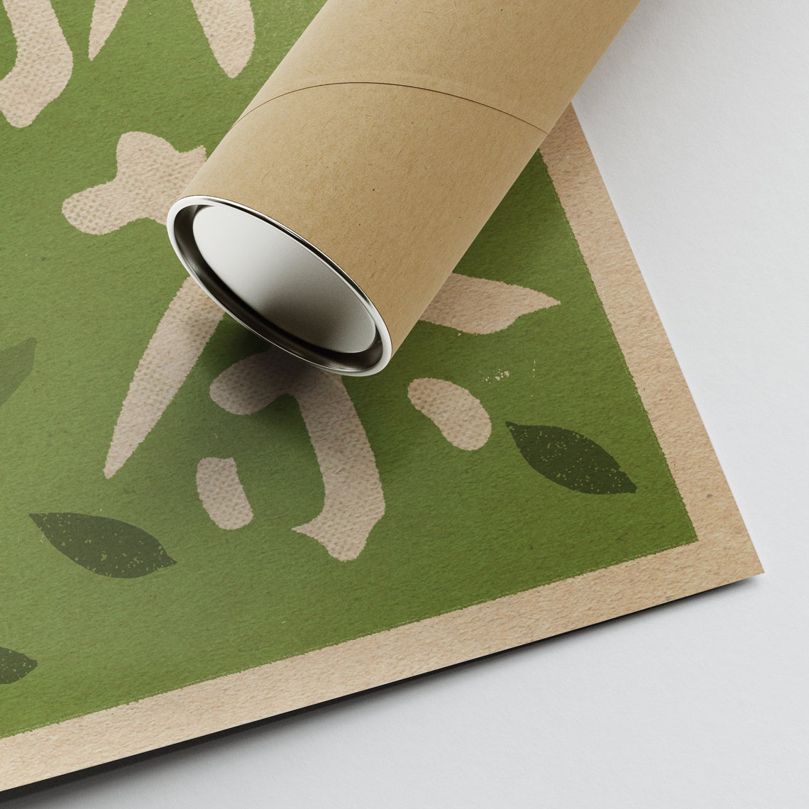 Matcha Soft Serve Ice Cream Cone Japanese Dessert Art Poster - Image 2