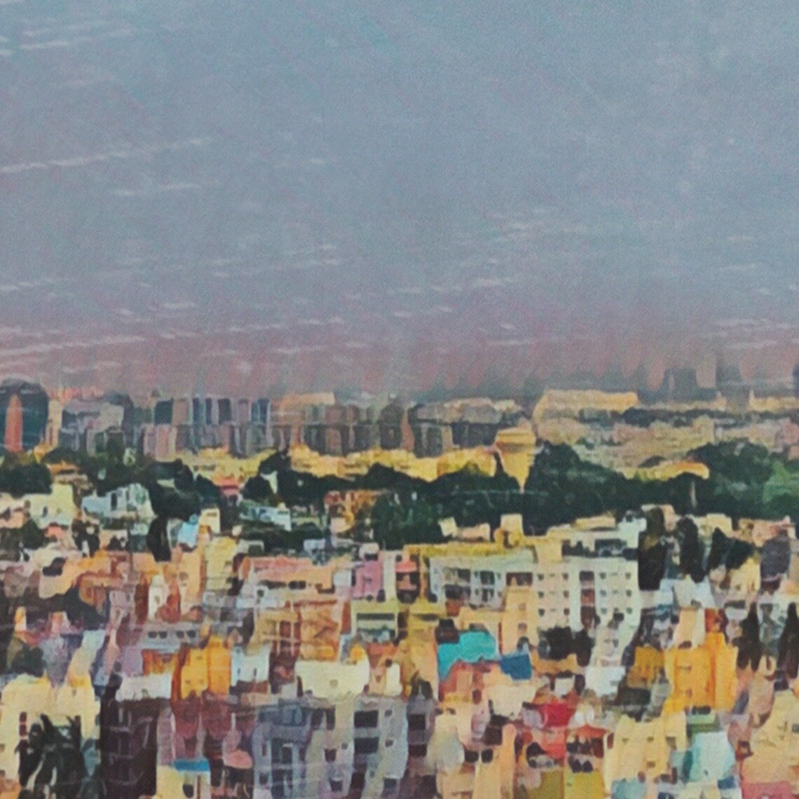Bangalore City Skyline Panorama Karnataka India Travel Poster - Image 4