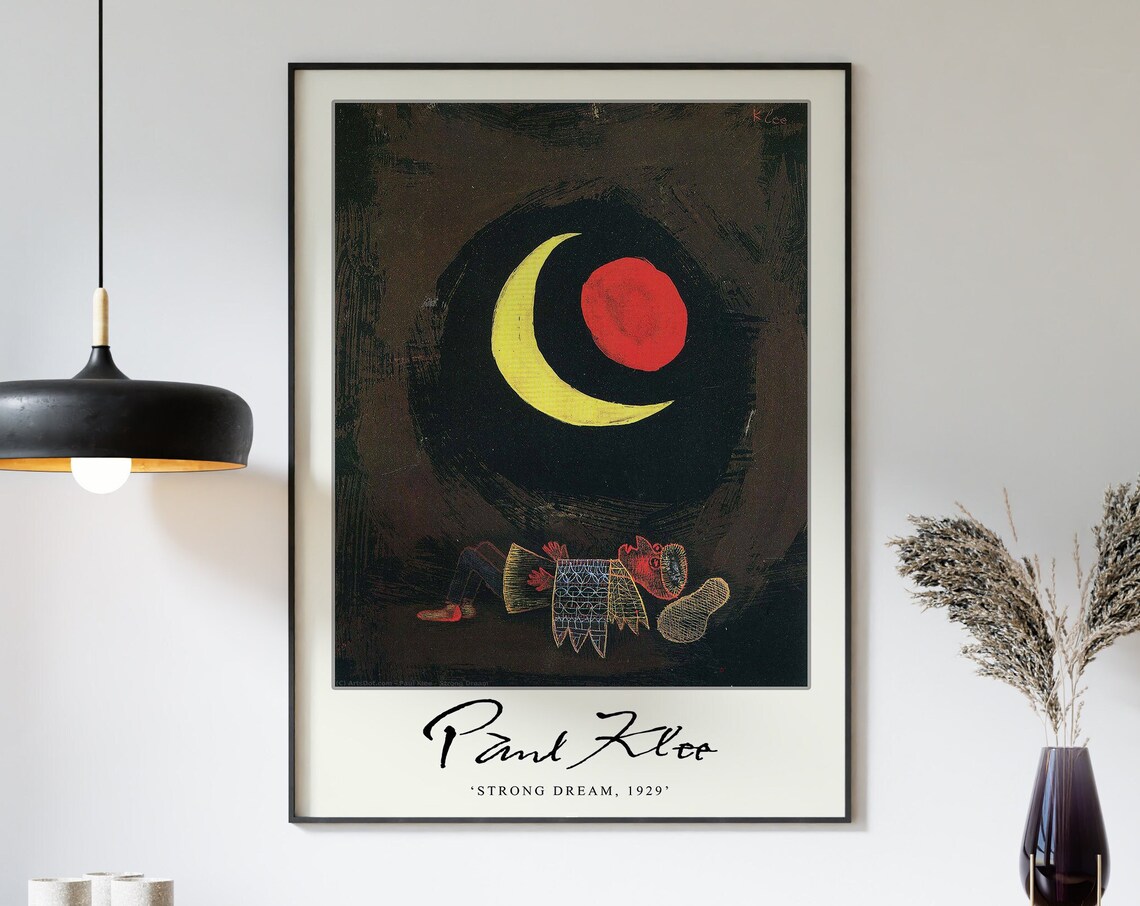 Paul Klee Exhibition Poster, Surrealist Modernism - Image 3