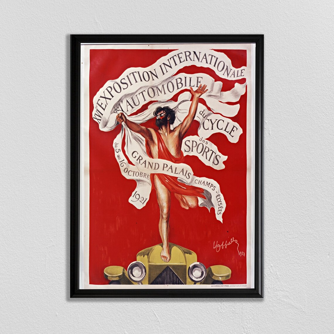 Leonetto Cappiello Vintage Paris Travel Poster