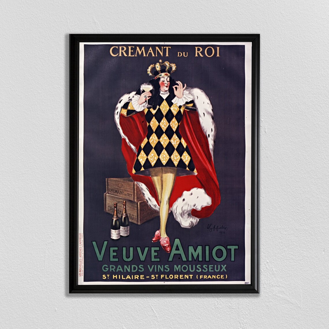 Paris Vintage French Poster, Leonetto Cappiello Ad