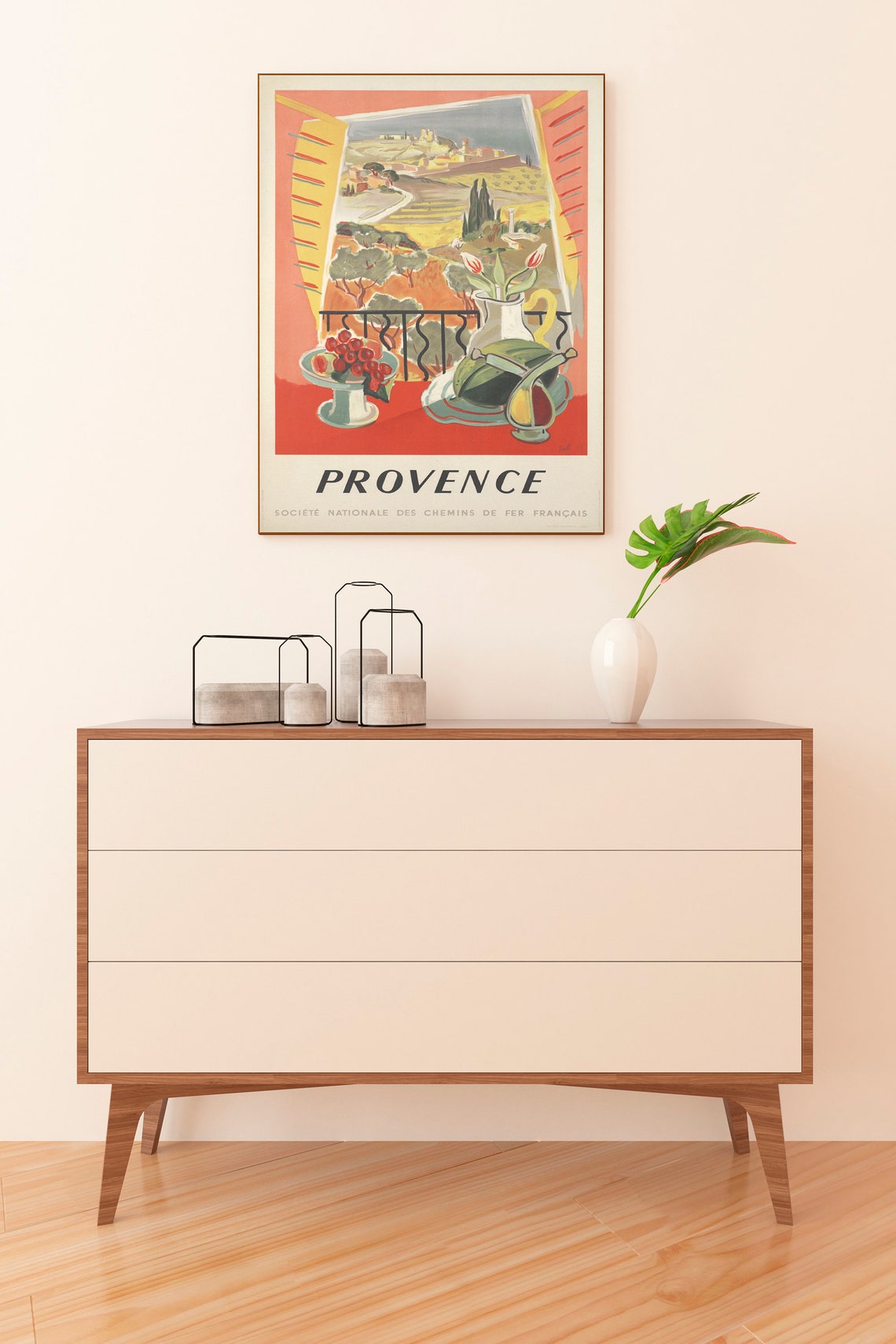 France Travel Poster Paris Wall Art French Riviera Print France Print Provence Beach Tropical Poster Vintage Travel Summer Wall Art - Image 2