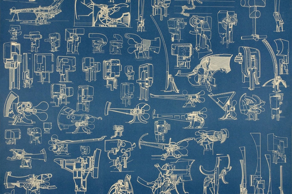 Bernhard Luginbuehl 1972 Berlin Nationalgalerie Exhibition Poster - Image 2