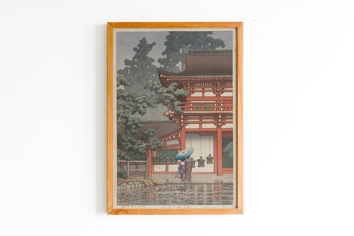 Kasuga Shrine In Nara, Ukiyo-E Art Print - Image 2